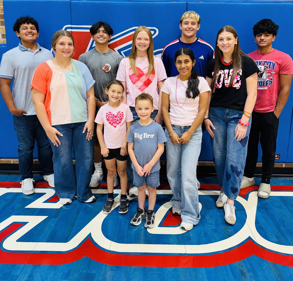 KNOX CITY HS 2026 HOMECOMING COURT The student body has selected its representatives for the quadrennial event; the Homecoming Queen and King will be crowned at halftime of the game Friday night. Kickoff against Rotan is set for 7:30 pm.