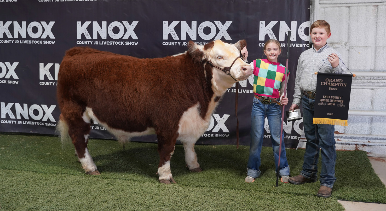 CATTLE: LANDREE HAGER GRAND CHAMPION, STEER