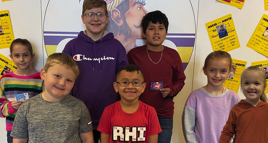 Perfect Attendance winners