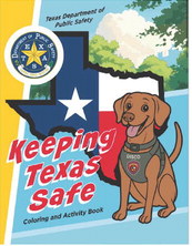 DPS launches 90 days of safety campaign, Keeping Texas Safe coloring book