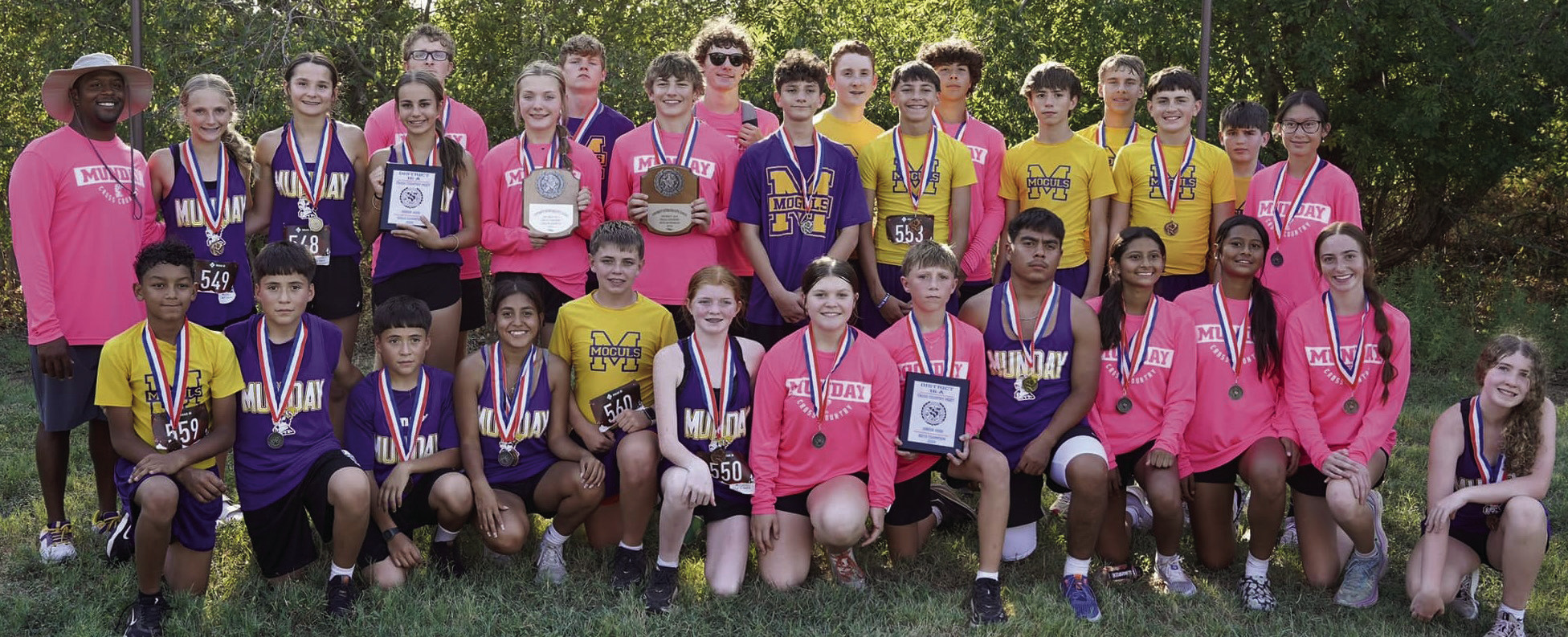 Knox City, Munday cross country teams qualify for regional meet