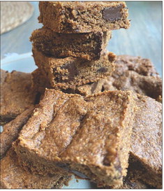 Holy cow, these brownies are good