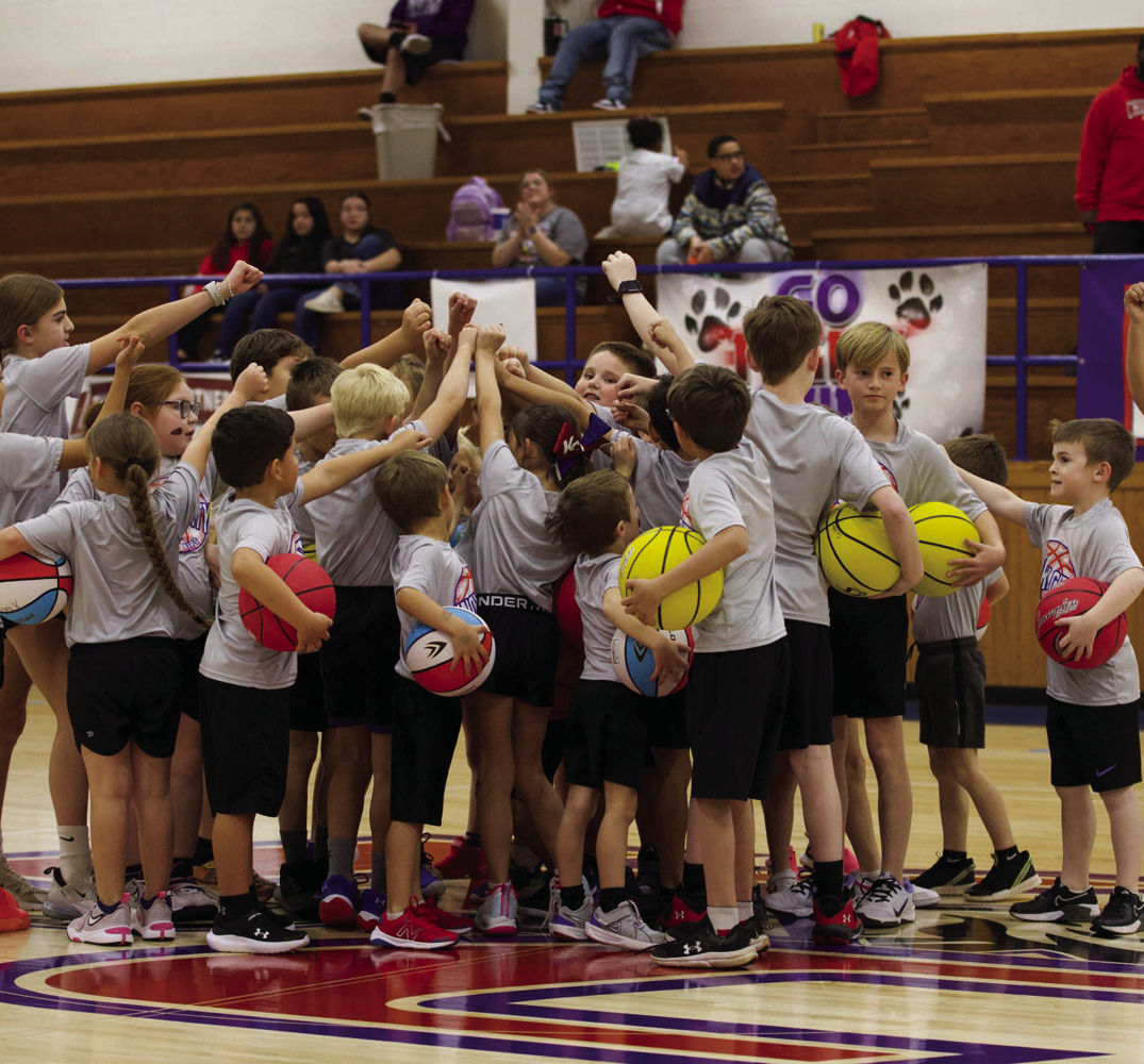 Hounds In Progress performed at half time of the KCHS Varsity Girls vs Chillicothe basketball game Friday | SHERI BATY PHOTOS