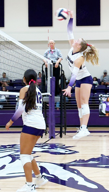 MUSTANGS MVP Benjamin senior Addi Meinzer, Most Valuable Player for District 8-A for the 2025 season. | COURTESY PHOTO
