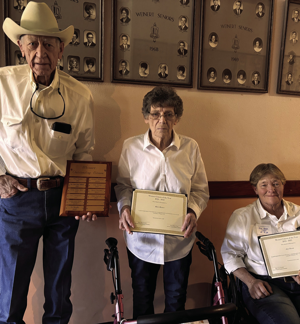 CITIZENS OF THE YEAR Dale Carroll, Betty Raynes, and Ann Horan were recognized as Citizens of the Year. | MARY MURPHY PHOTO