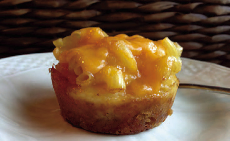 Mini mac and cheese pies