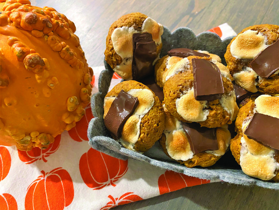 Campfire snack fused with a Thanksgiving dessert