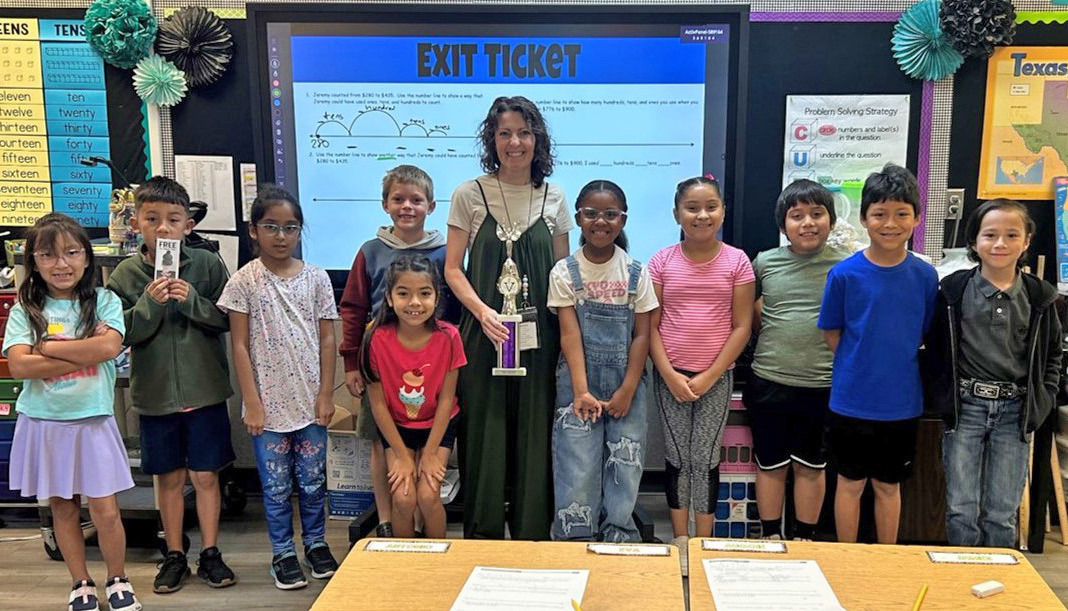 BEST ATTENDANCE Mrs. Urbanczyk’s 2nd grade class had the best attendance at 99.99%