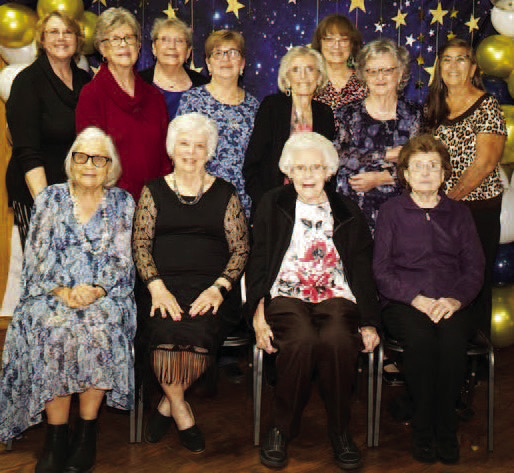 MAKING A DIFFERENCE Each year, these dedicated individuals of The Knox County Hospital District Pink Ladies Auxiliary donate their time to help support our hospital and our community. Want to make a difference this coming year? Learn about the Pink Ladies’ amazing auxiliary volunteer program at https://knoxhospital.org/ pink-ladies/. | COURTESY PHOTO