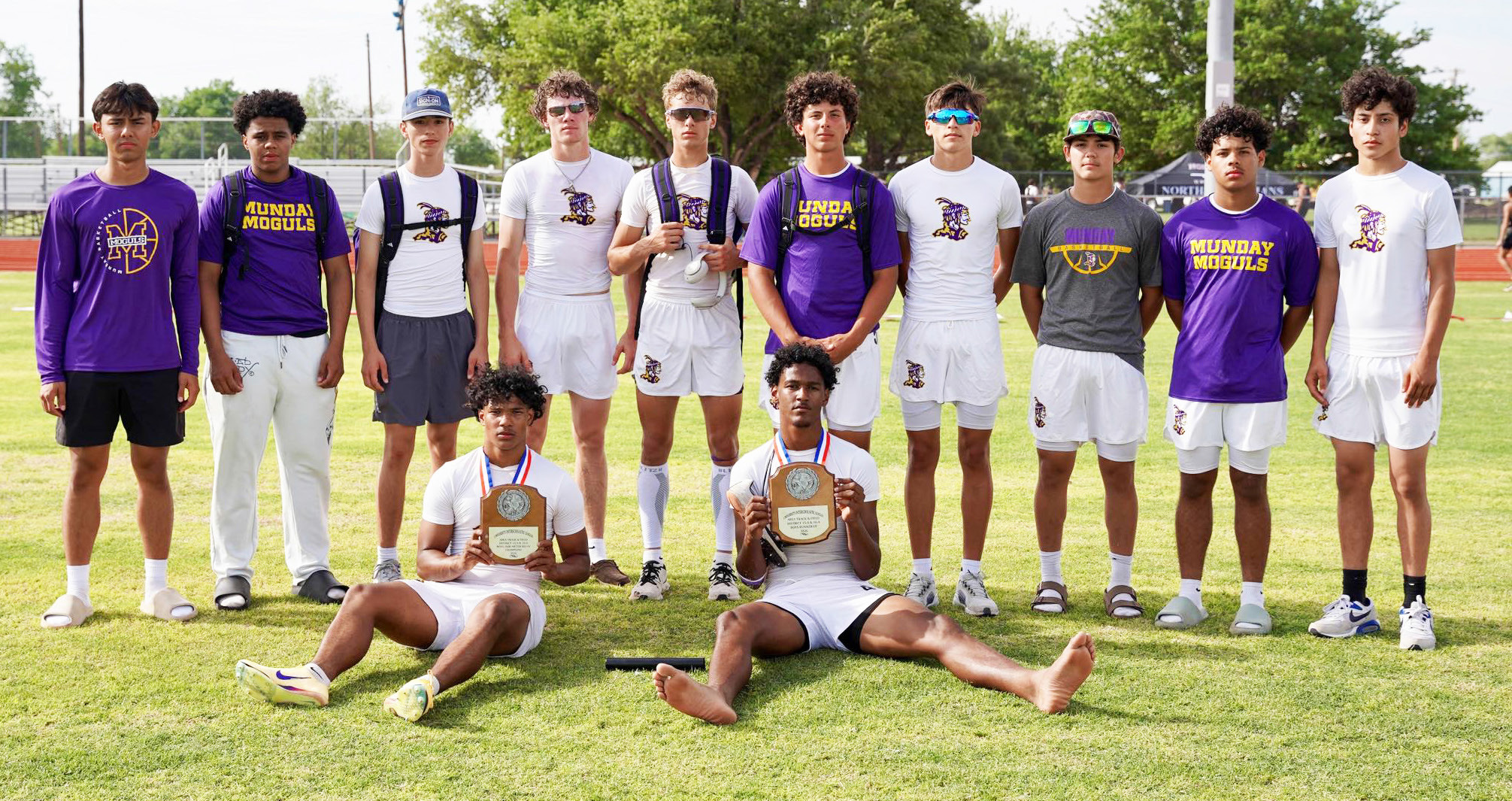 Congratulations go to the Munday boys track and field team and their coaches for winning 2nd place last week at the area meet in Chillicothe. The Munday girls team placed 3rd overall. Several will be headed to regionals in Abilene on May 1-2. | COURTESY PHOTO