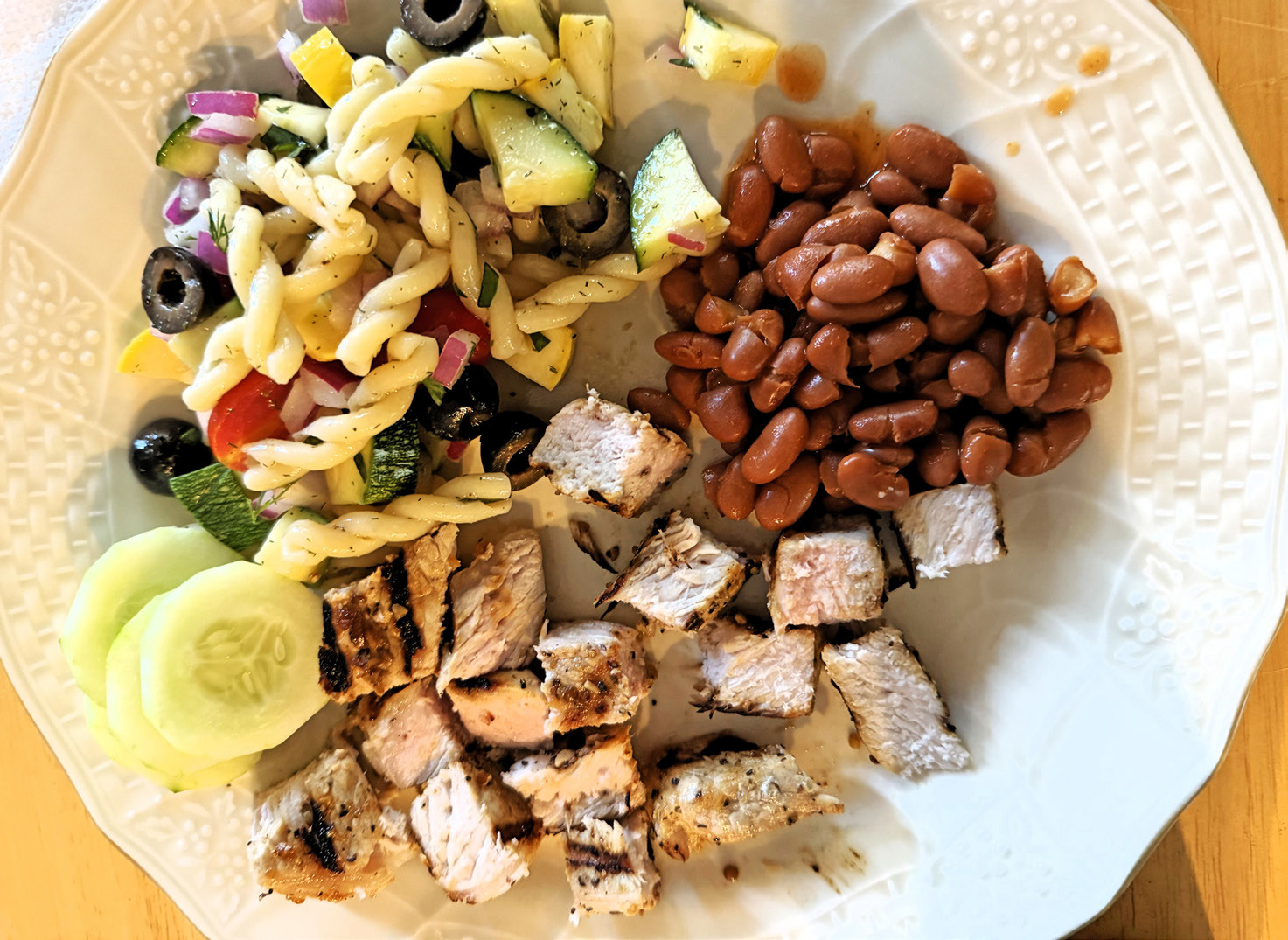 Pass the pasta salad!