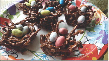 LITTLE NESTS have become an Easter tradition, almost as iconic as coloring hardboiled eggs. | ANGELINA LaRUE PHOTO