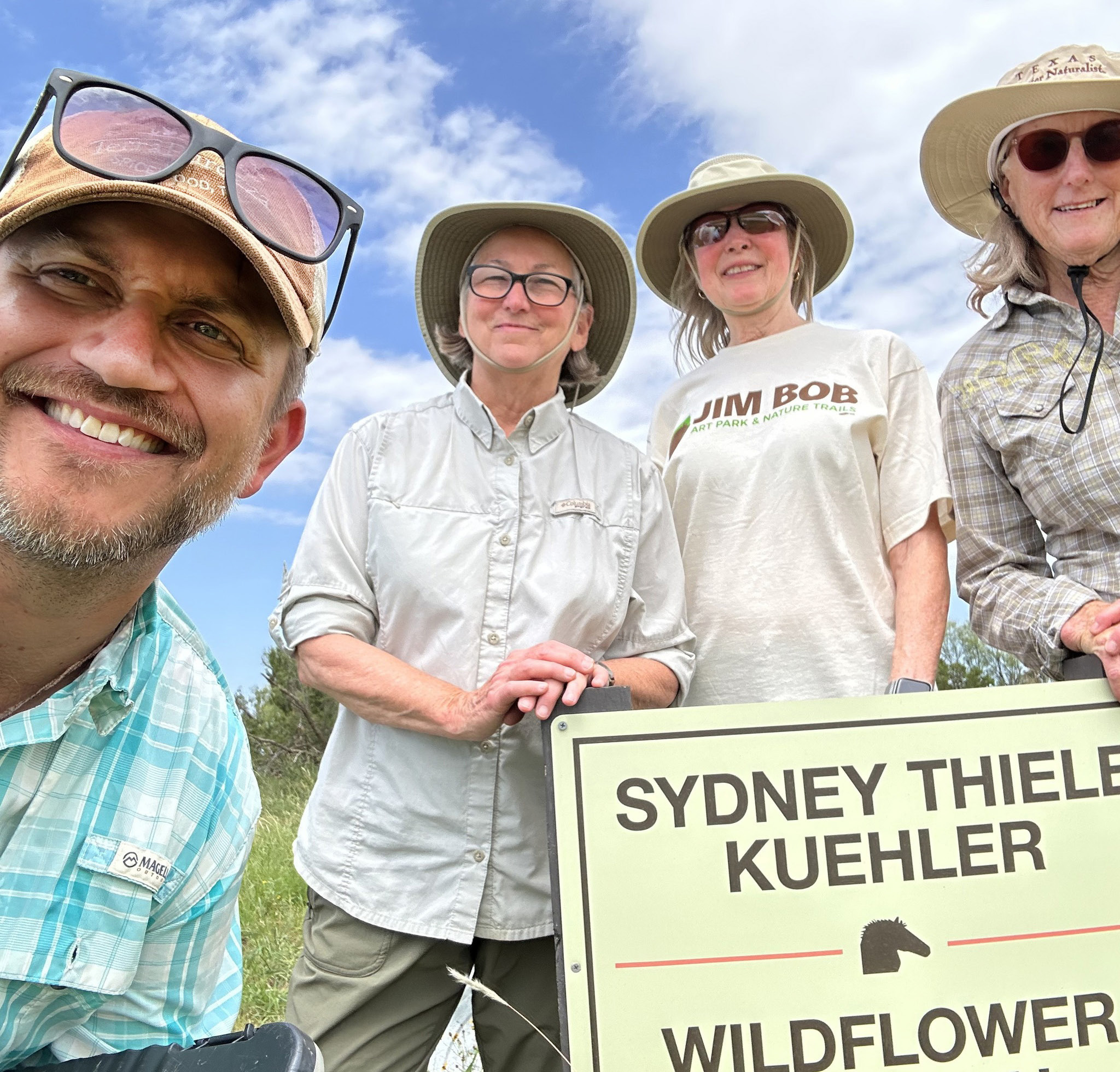 Wildflower garden dedicated to memory of Sydney Kuehler