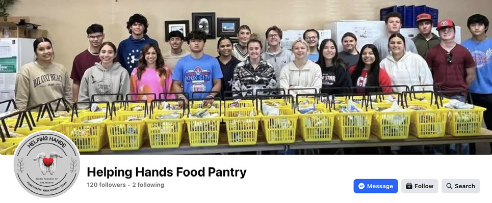 NEIGHBOR HELPING NEIGHBOR Helpling Hands Food Pantry is among several community organizations offering assistance during the holidays—and year round. | COURTESY PHOTO