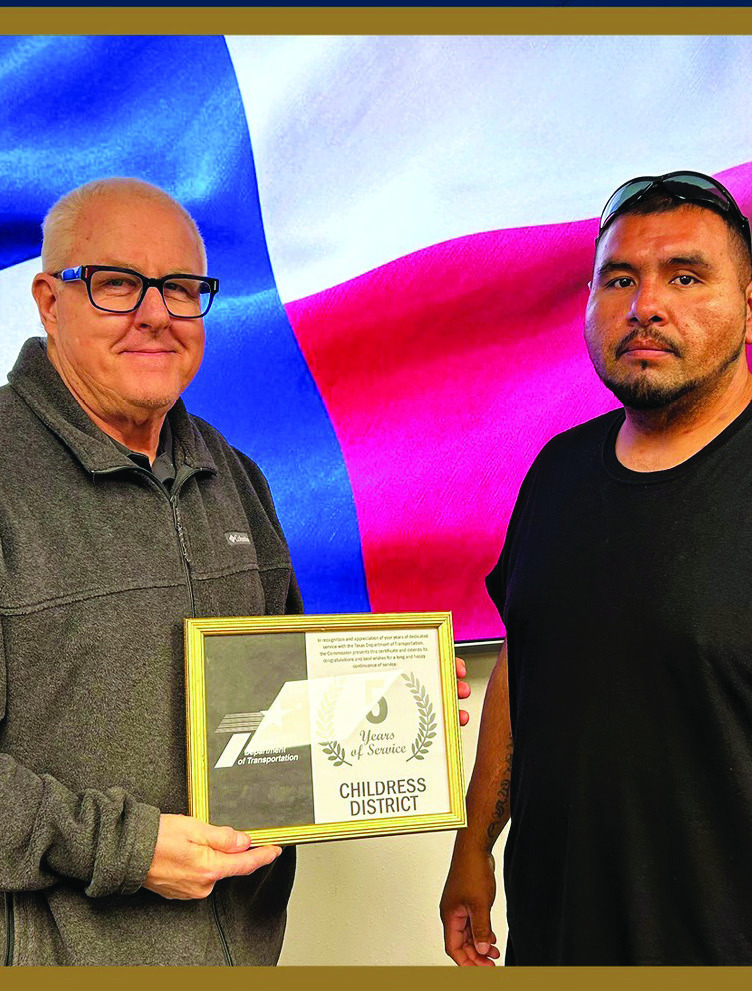 TXDOT CHILDRESS DISTRCT AWARDS 