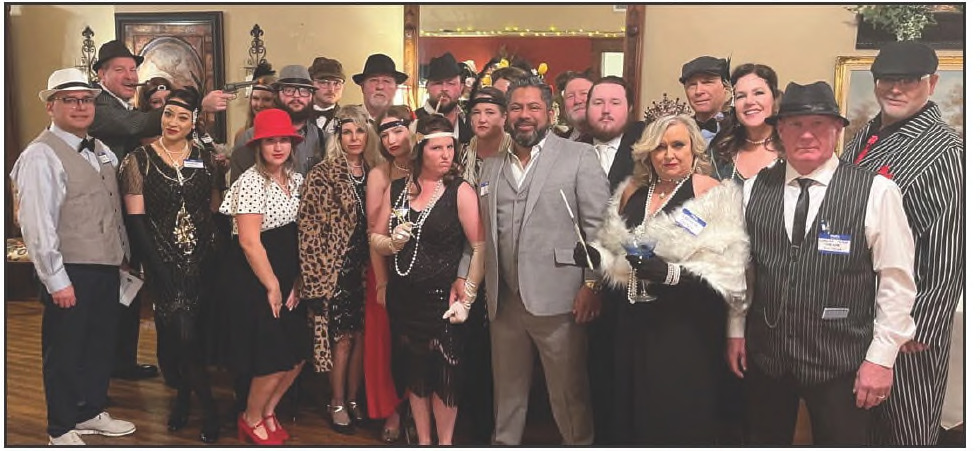 MURDER MYSTERY WEEKEND This past weekend, the Hotel Garza in Post hosted a Murder Mystery weekend, and a great night was had by all at the Murder Mystery, except for one! Dant-dant-dant-da!Their next event will be just in time for Valentine's Day. The next 'Murder at the Hotel Garza'will be Saturday February 10,2024. | COURTESY PHOTO