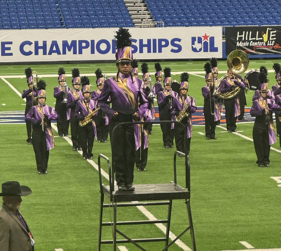 SPOTLIGHT ON MUNDAY BAND AT STATE