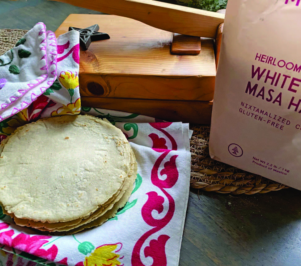 Homemade corn tortillas are simple, delicious, and fresh