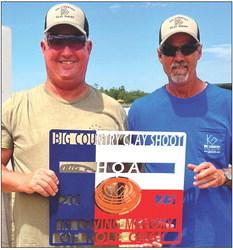 Overall winner Gayln Ramsey pictured with Terry Gray. Courtesy photo