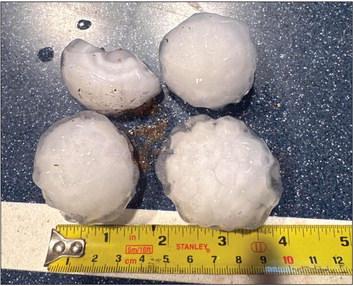 SPOTLIGHT ON WHITE RIVER HAILSTORM