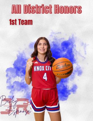 SPOTLIGHT ON KNOX CITY GIRLS BASKETBALL ALL-DISTRICT