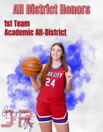 SPOTLIGHT ON KNOX CITY GIRLS BASKETBALL ALL-DISTRICT