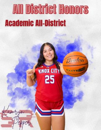 SPOTLIGHT ON KNOX CITY GIRLS BASKETBALL ALL-DISTRICT
