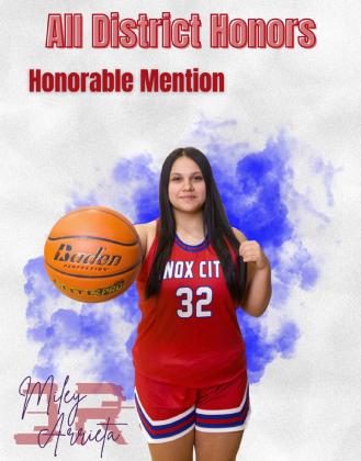 SPOTLIGHT ON KNOX CITY GIRLS BASKETBALL ALL-DISTRICT