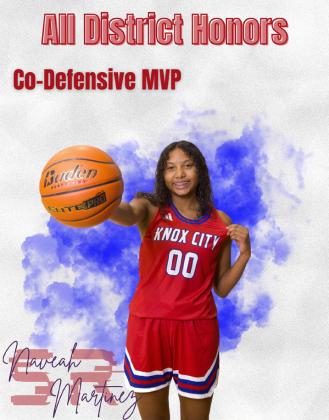 SPOTLIGHT ON KNOX CITY GIRLS BASKETBALL ALL-DISTRICT