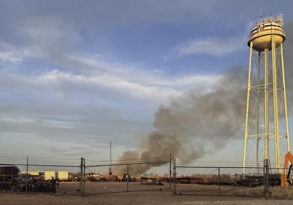KC BARN FIRE A TOTAL LOSS