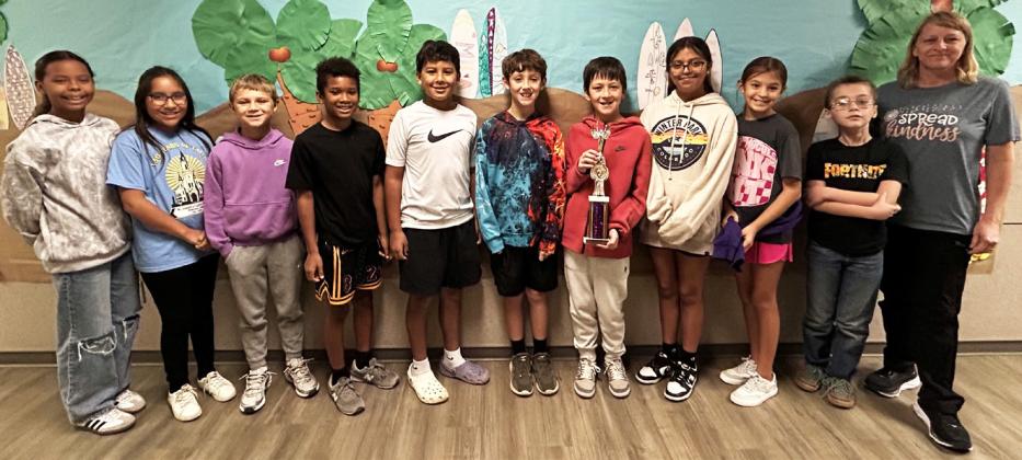 BEST ATTENDANCE Mrs. Shahan’s 5th grade class had the best attendance, at 98.93%. | COURTESY PHOTO