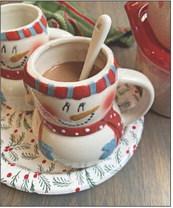 DRESSED-UP HOT CHOCOLATE makes a great holiday gift, divided into individual jars. Decorate the jars and give to friends, neighbors and co-workers. | ANGELINA LaRUE PHOTO