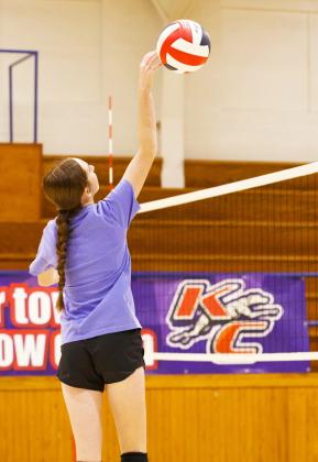 SPOTLIGHT ON KNOX CITY VOLLEYBALL CAMP AT TSU SHERI BATY PHOTOS