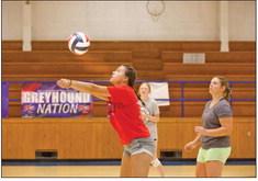 SPOTLIGHT ON KNOX CITY VOLLEYBALL CAMP AT TSU SHERI BATY PHOTOS