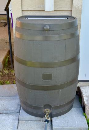 FREE WATER All you need to collect rainwater is a catchment, a hard surface such as a rooftop, with gutters that direct water flow from downspouts into holding containers like rain barrels. | THE TEXAS