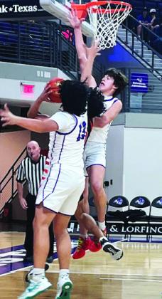 MUSTANGS FIND THE MAGIC to defeat Robert Lee on the basketball court Feb. 25. | SUE JANE SULLIVAN
