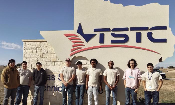 RPTS students visited TSTC Sweetwater Campus
