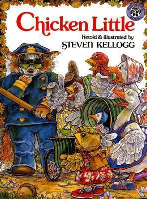 The focus book of the week is “Chicken Little” by Steven Kellogg. | GOODREADS PHOTO