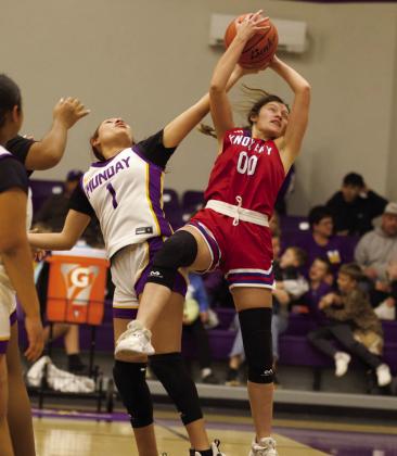 Jaden Baxter pulls down the rebound | SHERI BATY PHOTO