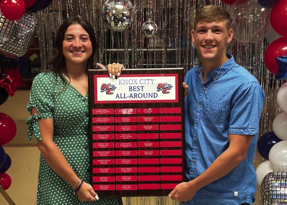 Callie Grimsley, Gage Morrow Best All-Around Courtesy Photo