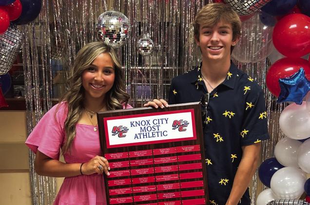 Rebecca Ruiz, Bryson Callaway Athlete of the Year Courtesy Photo