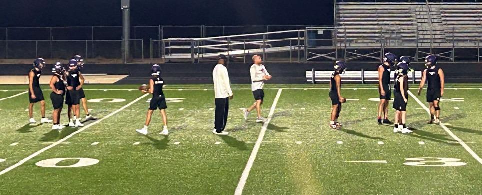 ALL 12 MUSTANGS FOOTBALL PLAYERS, along with managers and coaches, were up and running for the start of the 2026 season.