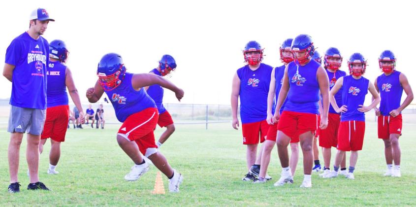 FOOTBALL PRACTICE