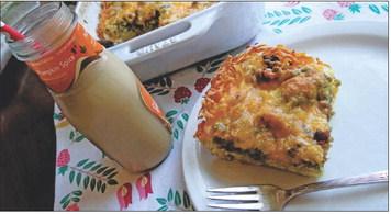 CLIP THIS RECIPE out of the paper and hang it on your fridge—you may want to serve this tasty casserole on Christmas morning. | ANGELINA LaRUE PHOTO
