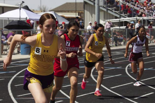 SPOTLIGHT ON AREA MEET AT BENJAMIN
