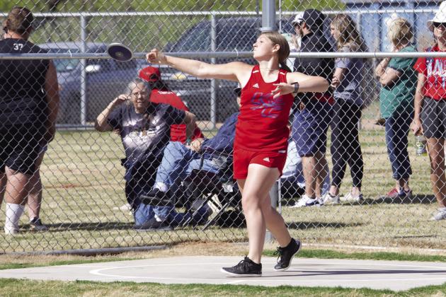 SPOTLIGHT ON AREA MEET AT BENJAMIN
