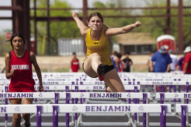 SPOTLIGHT ON AREA MEET AT BENJAMIN