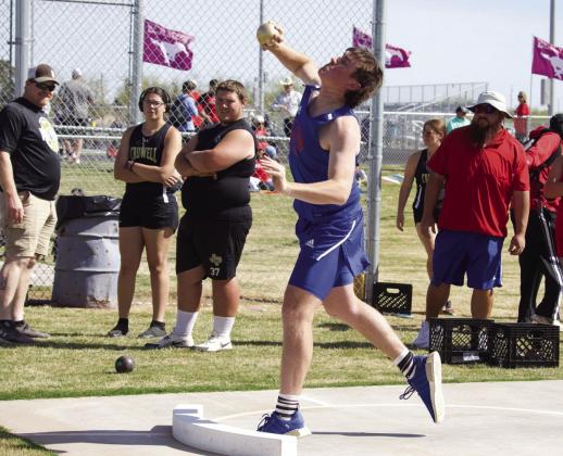 SPOTLIGHT ON AREA MEET AT BENJAMIN