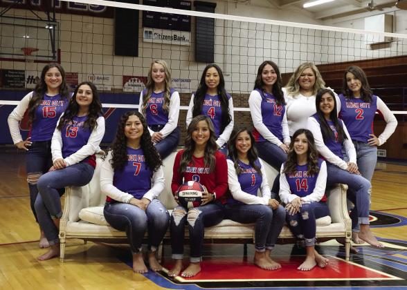 Sheri Baty/The Knox County News-Courier 2022 Knox City Varsity Volleyball Team