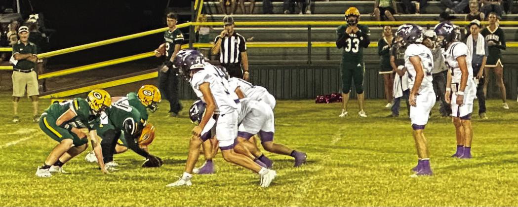 MUSTANGS WINNING WAYS Benjamin takes the win over Guthrie with a final score of 60-12. | COURTESY PHOTO